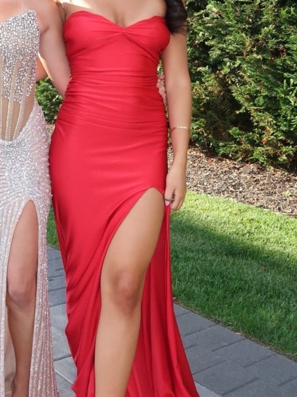 Red Ask Alice Prom Dress